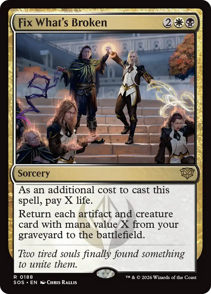Fix What's Broken [Secrets of Strixhaven] Magic: The Gathering