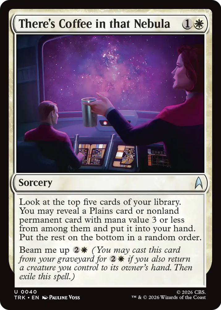 There's Coffee in that Nebula [Star Trek] Magic: The Gathering