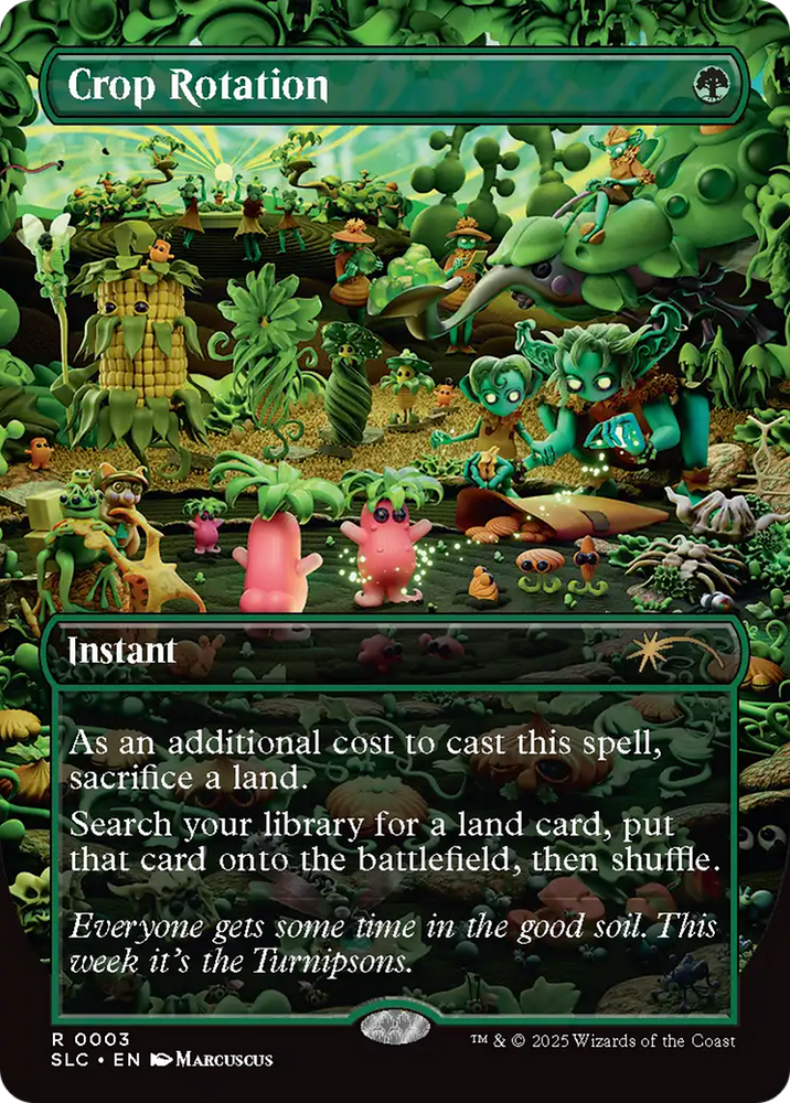 Crop Rotation [Secret Lair Countdown Kit] Magic: The Gathering