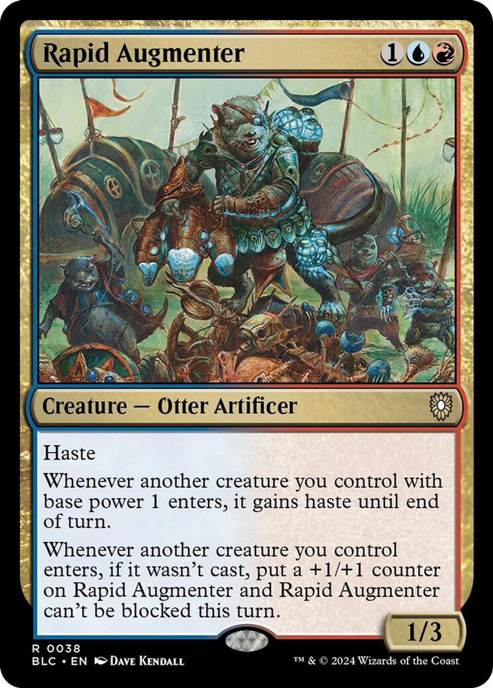 Rapid Augmenter [Bloomburrow Commander] Magic: The Gathering