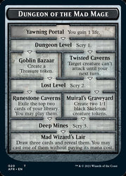 Dungeon of the Mad Mage // Lost Mine of Phandelver Double-Sided Token [Dungeons & Dragons: Adventures in the Forgotten Realms Tokens] Magic: The Gathering