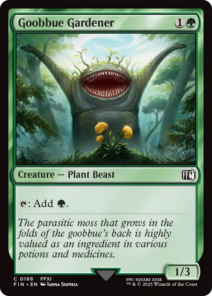Goobbue Gardener [FINAL FANTASY] Magic: The Gathering