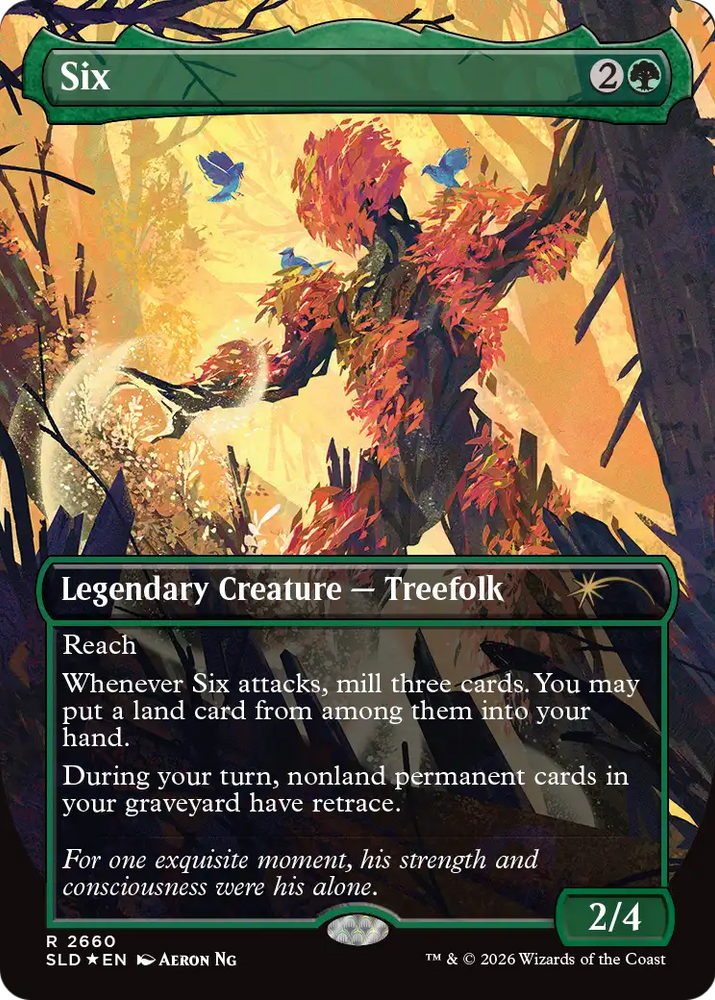Six [Secret Lair Drop Series] Magic: The Gathering