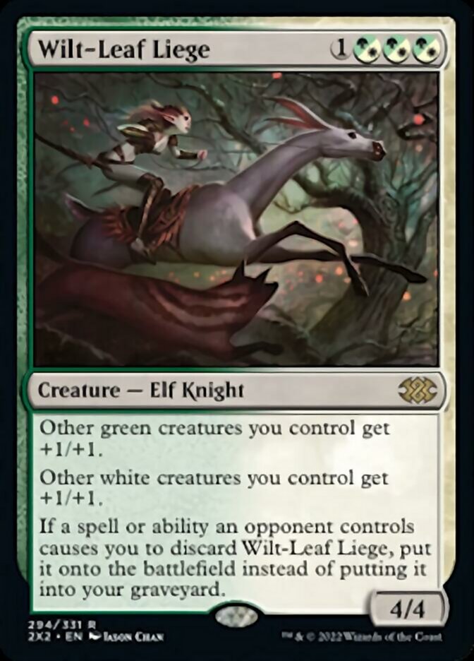 Wilt-Leaf Liege [Double Masters 2022] Magic: The Gathering