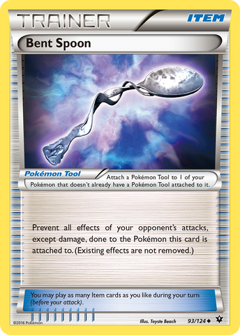 Bent Spoon (93/124) [XY: Fates Collide] Pokémon