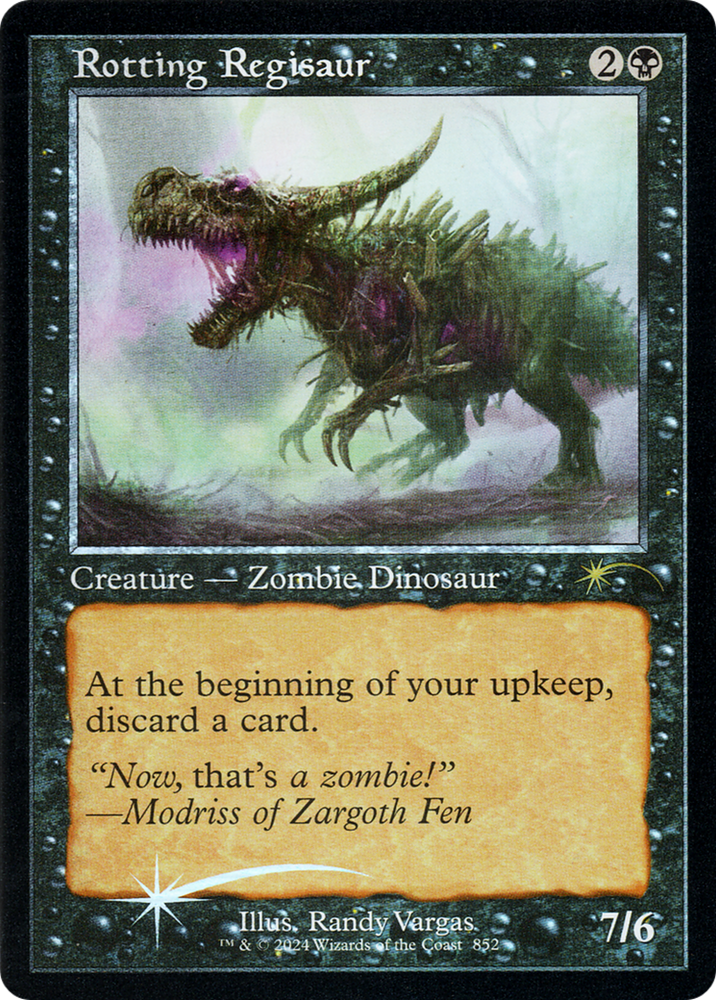 Rotting Regisaur (Retro Frame) [Secret Lair Drop Series] Magic: The Gathering
