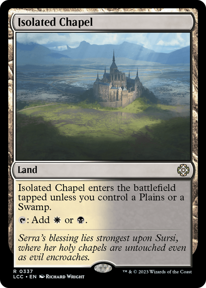 Isolated Chapel [The Lost Caverns of Ixalan Commander] Magic: The Gathering