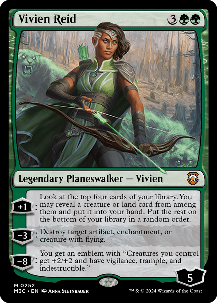 Vivien Reid (Ripple Foil) [Modern Horizons 3 Commander] Magic: The Gathering