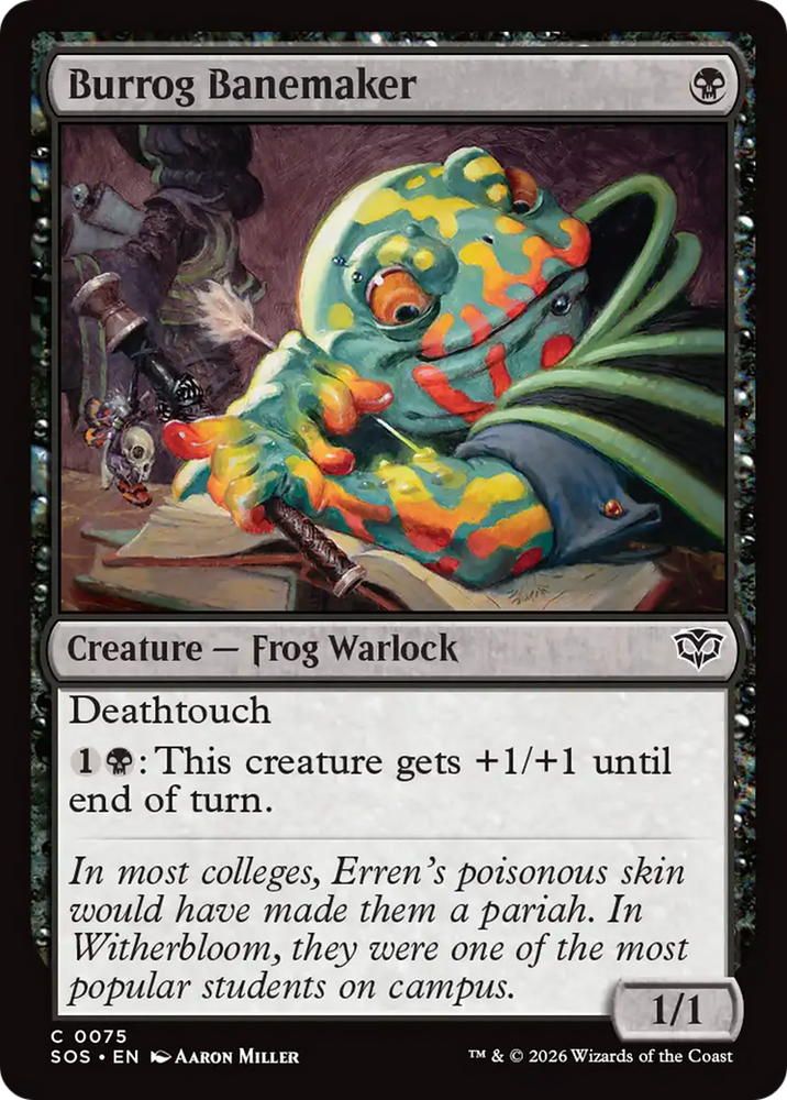 Burrog Banemaker [Secrets of Strixhaven] Magic: The Gathering