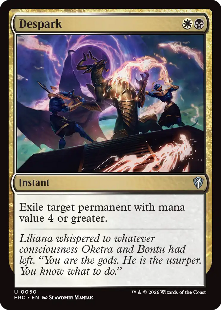 Despark [Reality Fracture Commander] Magic: The Gathering