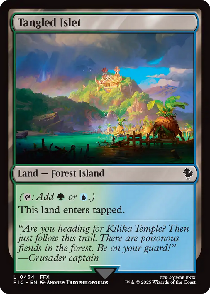Tangled Islet [FINAL FANTASY Commander] Magic: The Gathering