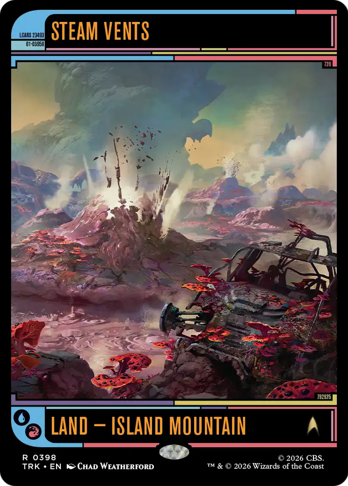 Steam Vents [Star Trek] Magic: The Gathering