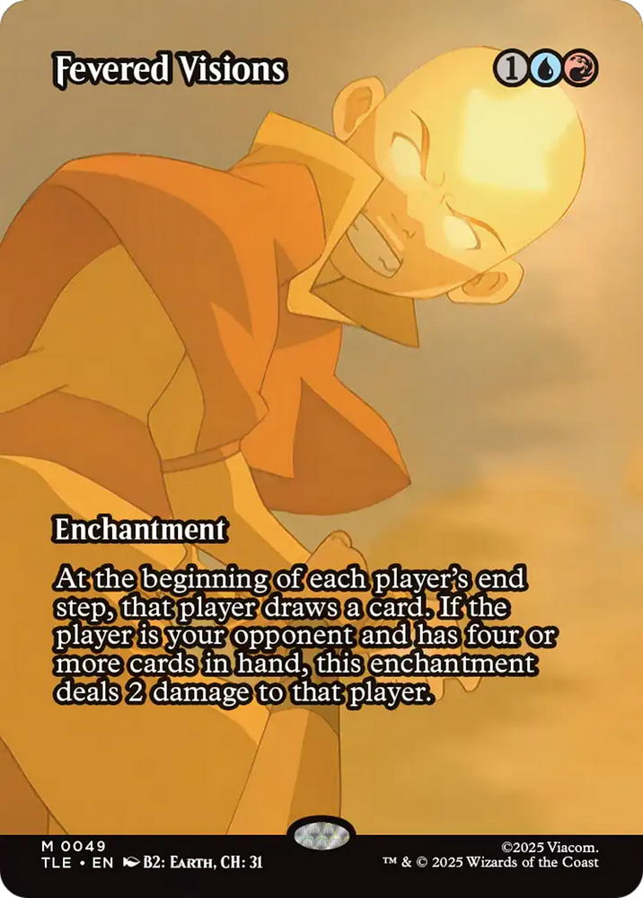 Fevered Visions (Borderless) [Avatar: The Last Airbender: Eternal-Legal] Magic: The Gathering