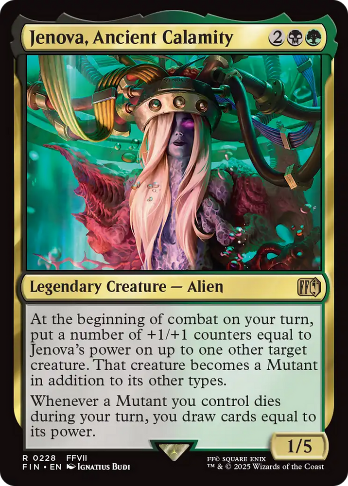 Jenova, Ancient Calamity [FINAL FANTASY] Magic: The Gathering