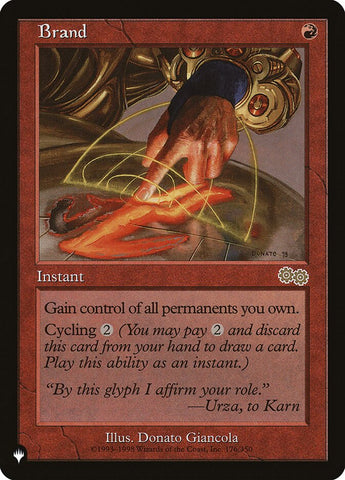 Brand [The List] Magic: The Gathering