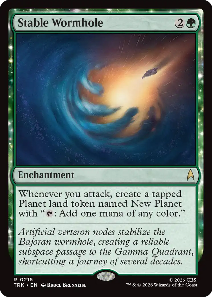 Stable Wormhole [Star Trek] Magic: The Gathering