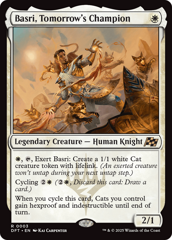 Basri, Tomorrow's Champion [Aetherdrift] Magic: The Gathering