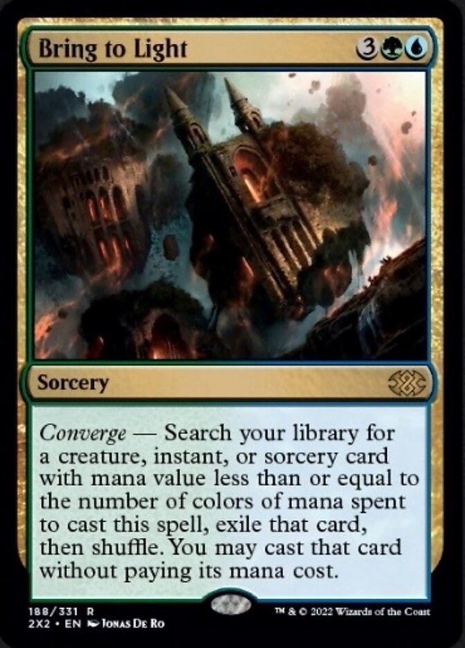 Bring to Light [Double Masters 2022] Magic: The Gathering