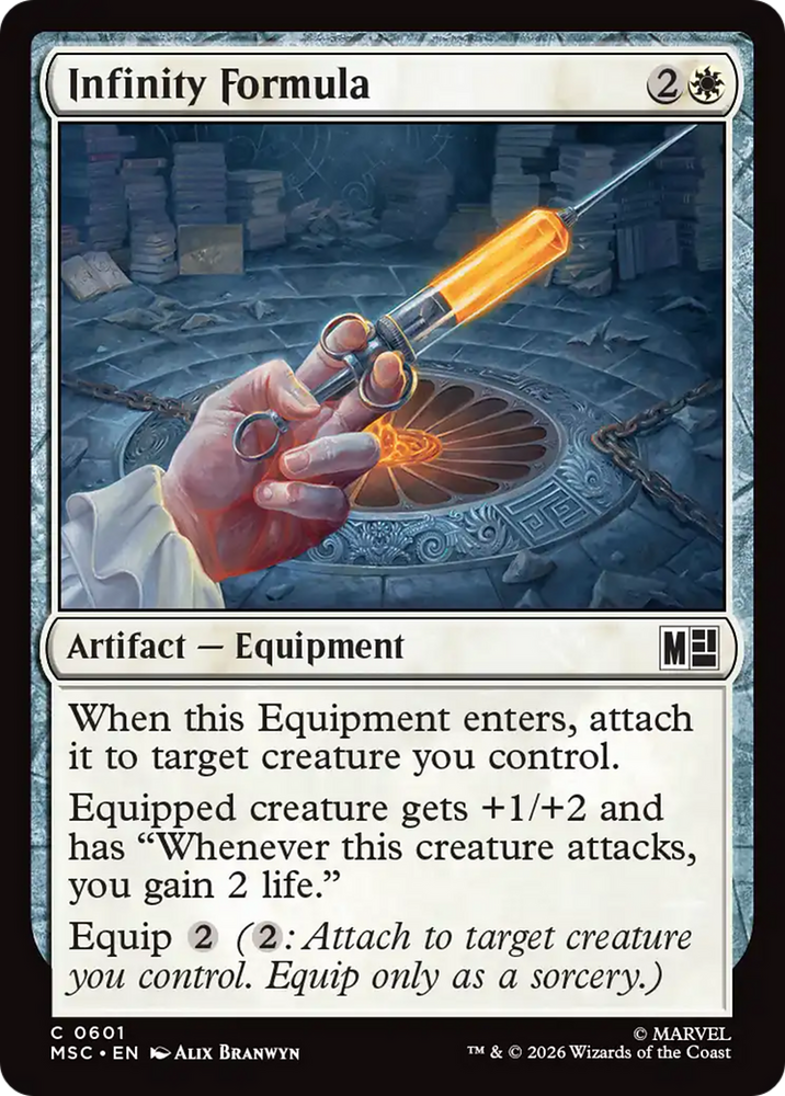 Infinity Formula [Marvel Super Heroes Commander] Magic: The Gathering