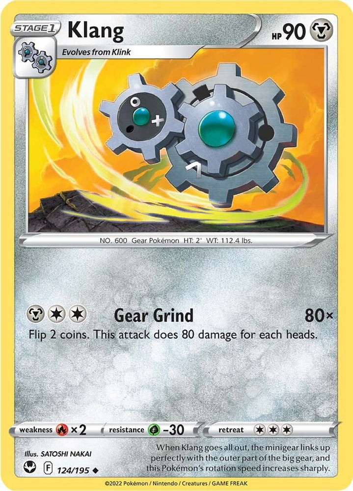 Klang (124/195) [Sword & Shield: Silver Tempest] Pokémon