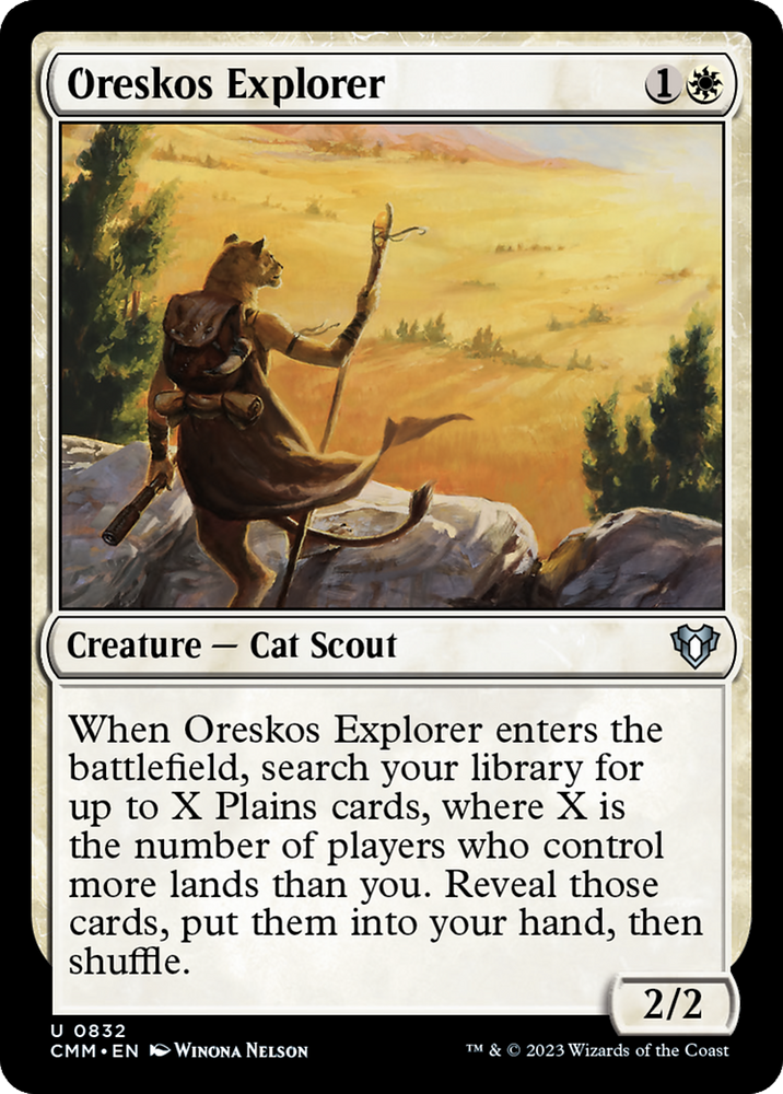 Oreskos Explorer [Commander Masters] Magic: The Gathering