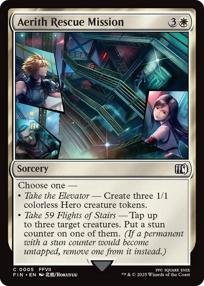 Aerith Rescue Mission [FINAL FANTASY] Magic: The Gathering