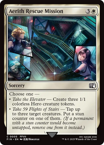 Aerith Rescue Mission [FINAL FANTASY] Magic: The Gathering
