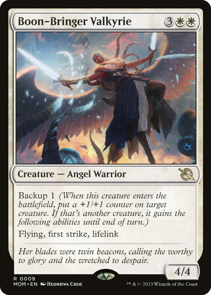 Boon-Bringer Valkyrie [March of the Machine] Magic: The Gathering