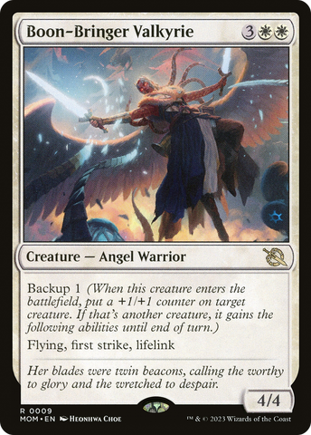Boon-Bringer Valkyrie [March of the Machine] Magic: The Gathering
