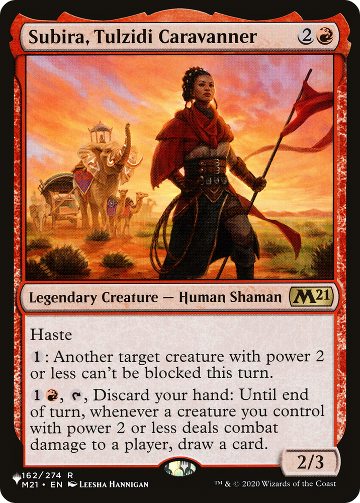 Subira, Tulzidi Caravanner [The List] Magic: The Gathering