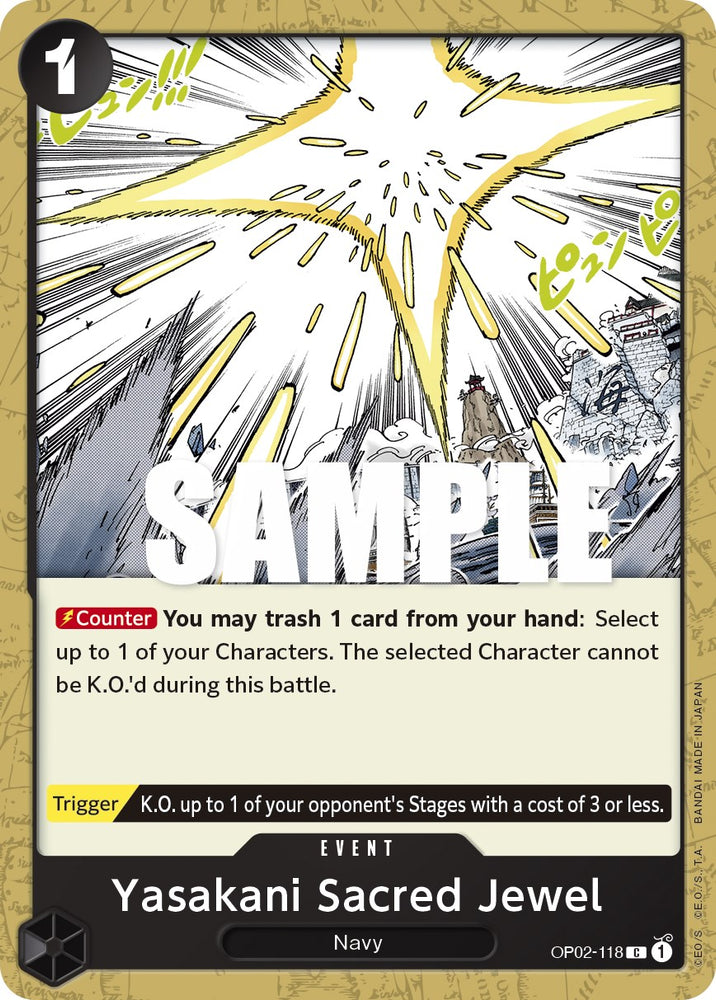 Yasakani Sacred Jewel [Paramount War] Bandai