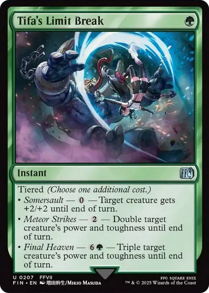 Tifa's Limit Break [FINAL FANTASY] Magic: The Gathering