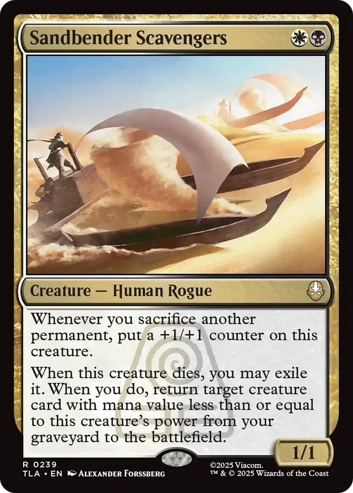 Sandbender Scavengers [Avatar: The Last Airbender] Magic: The Gathering