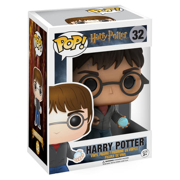 Funko Harry Potter Harry w/Prophecy (BD) Pop Figure, Gray FUNKO