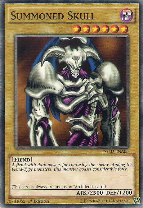 Summoned Skull [YGLD-ENA06] Common Yu-Gi-Oh!
