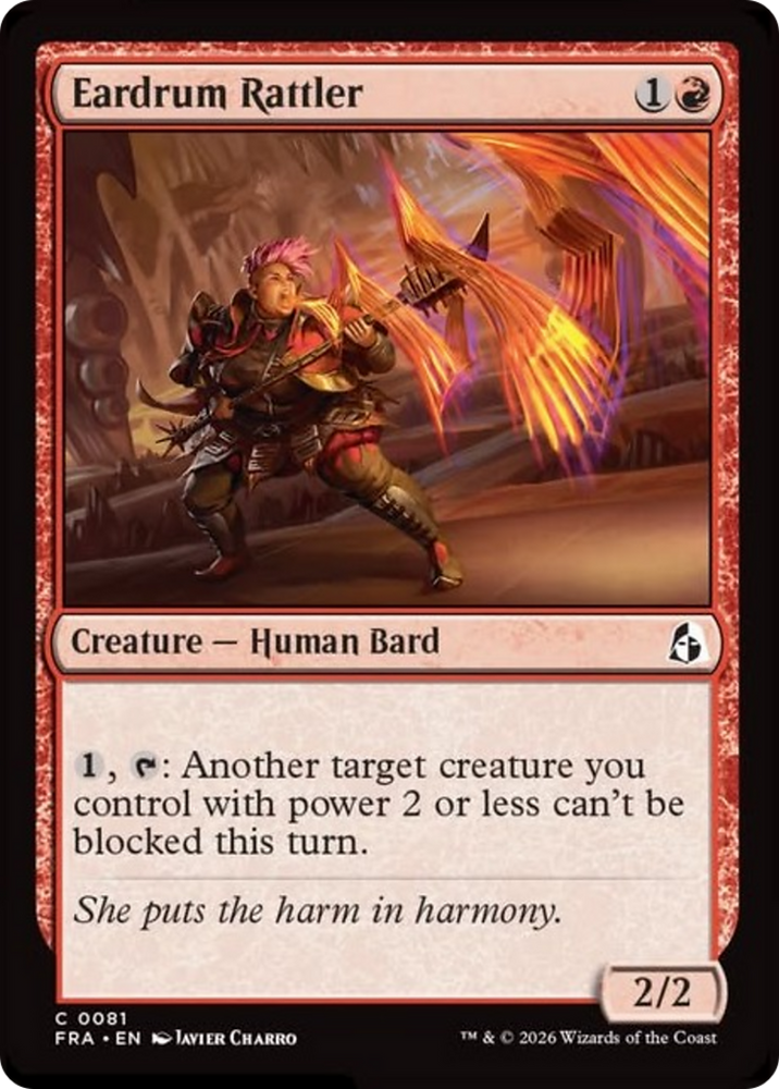 Eardrum Rattler [Reality Fracture] Magic: The Gathering