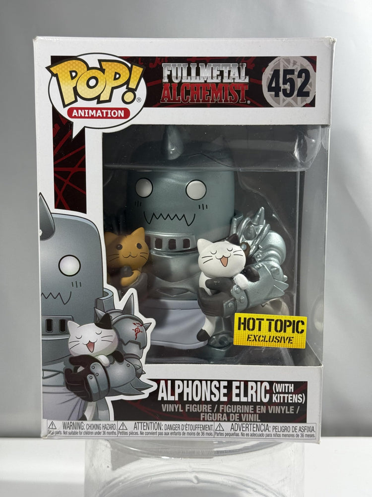 Funko POP Fullmetal Alchemist 452 Alphonse Elric with Kittens (no Sticker) FUNKO
