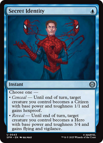 Secret Identity [Marvel's Spider-Man] Magic: The Gathering