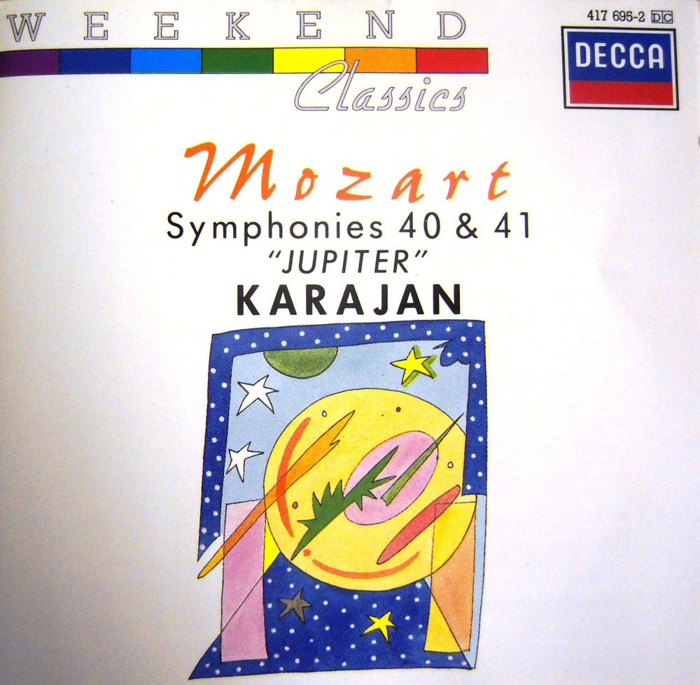 Mozart: Symphonies Nos. 40, & 41 - Jupiter ~ Karajan [Audio CD] Mozart; Karajan and Vienna Philharmonic Orchestra CD