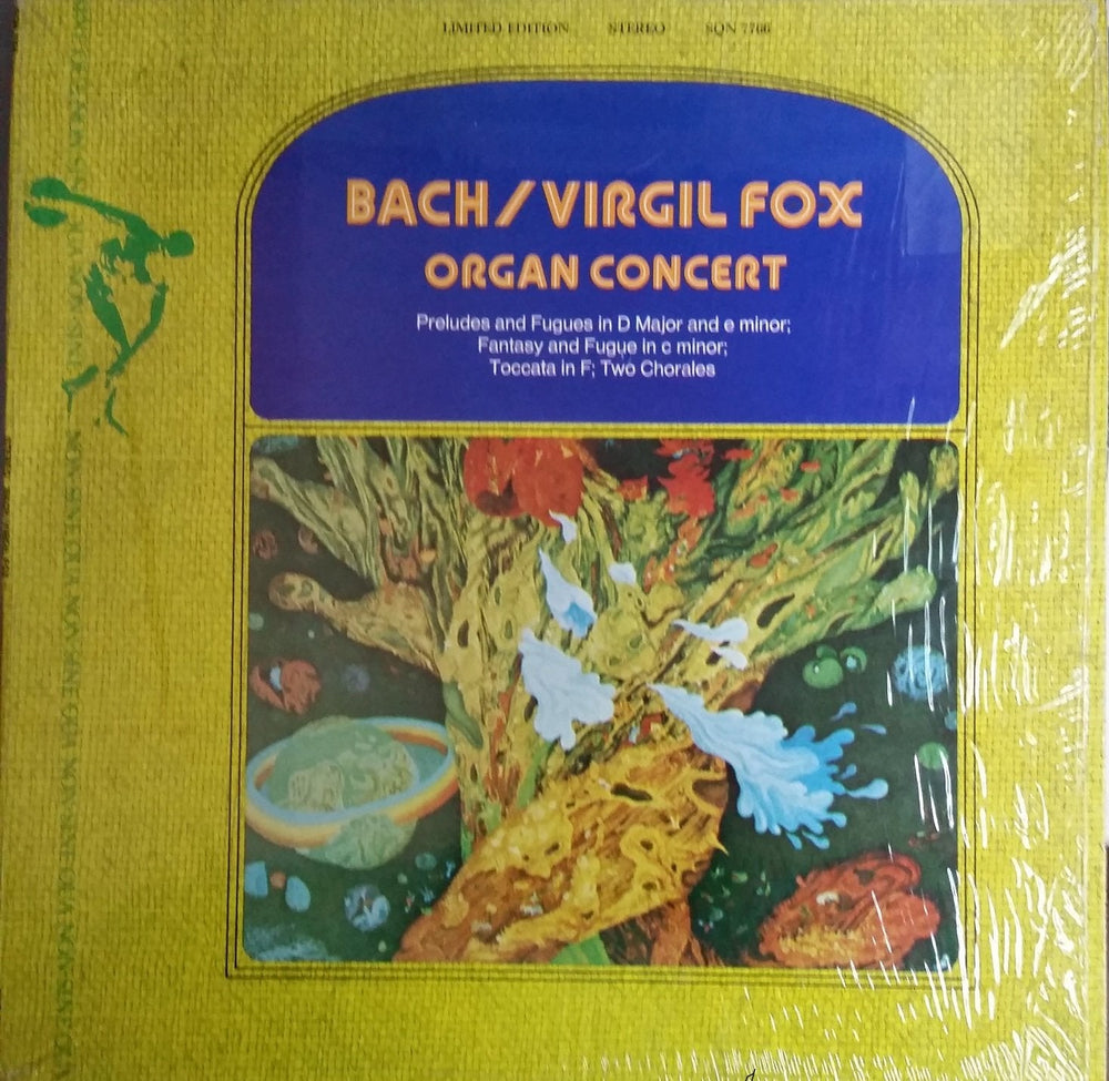 Bach/Virgil Fox Organ Concert, Preludes and Fugues in D Major and E Minor, Fantasy and Fugue in C Minor, Toccata in F and Two Chorales [Vinyl] VINYL