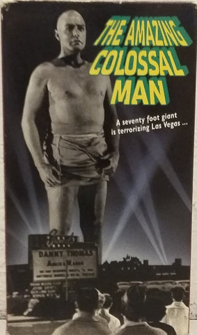 The Amazing Colossal Man [VHS] (1957) [VHS Tape] VHS