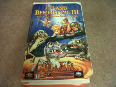 The Land Before Time III - The Time of the Great Giving [VHS] - VHStape VHS