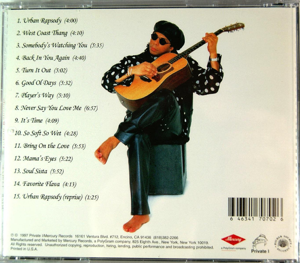 Urban Rapsody CD