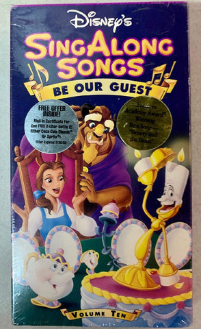 Disney's Sing Along Songs - Beauty and the Beast/Be Our Guest [VHS] VHS