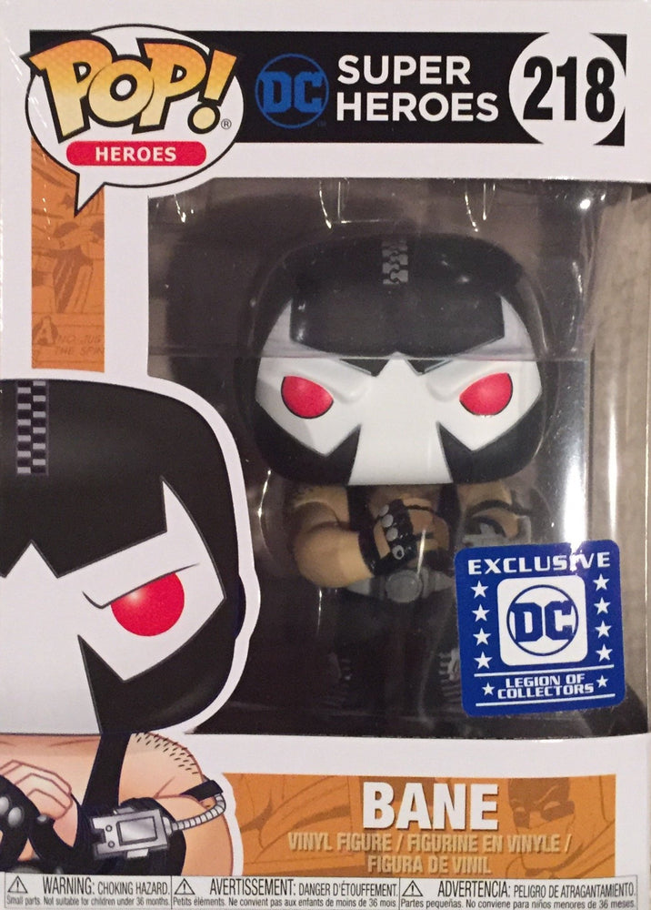 Legion of Collectors - Bane (Exclusive) Pop! Heroes Vinyl Figure - Gray FUNKO
