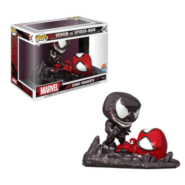 Pop! Comic Moments: Marvel Spider-Man vs. Venom Vinyl Figure FUNKO