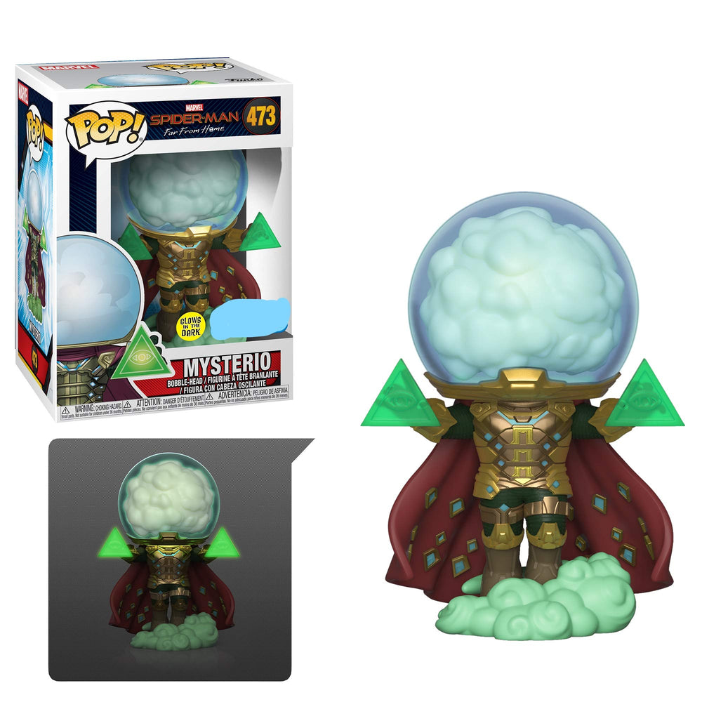 Funko Pop! Marvel: Spider-Man Far from Home - Mysterio Glow Exclusive FUNKO