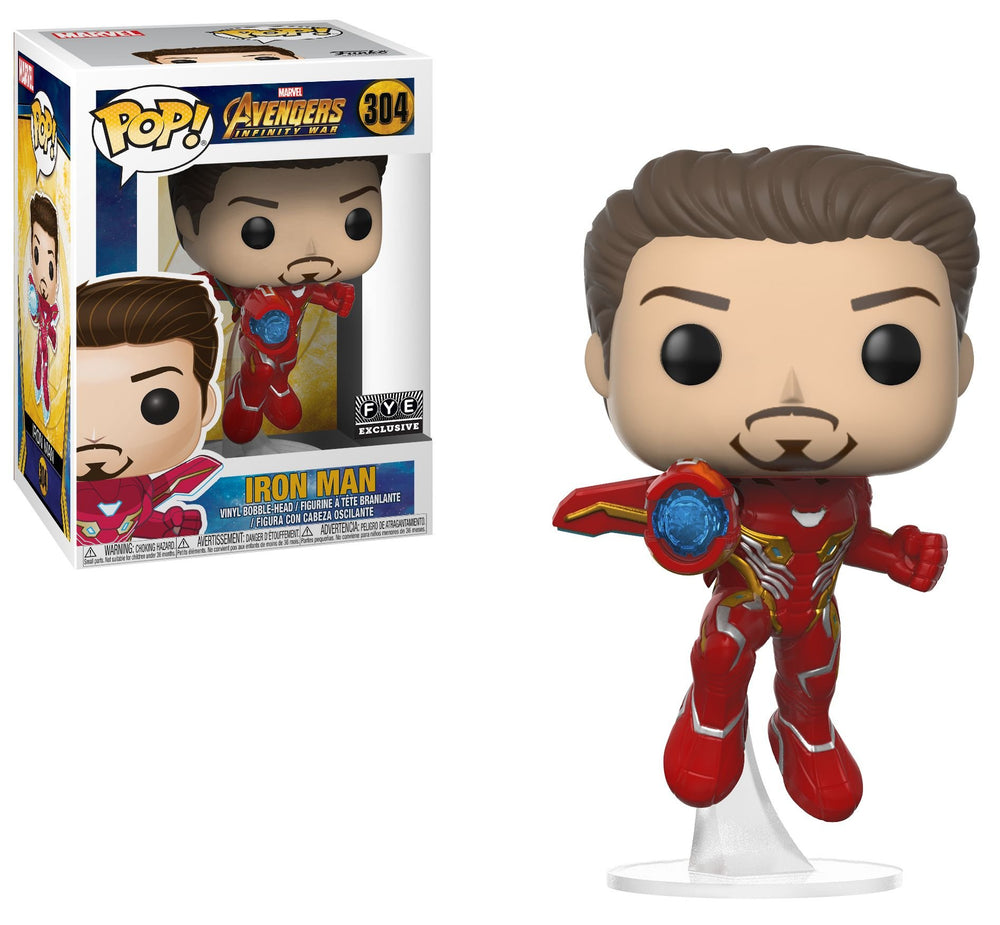 Funko Pop! Marvel Avengers Infinity War Iron Man #304 (Unmasked) FUNKO