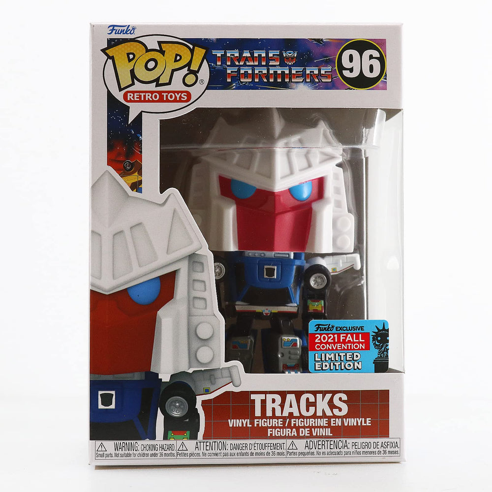 Funko Pop! Transformers Tracks Vinyl 2021 Fall Convention Figure FUNKO