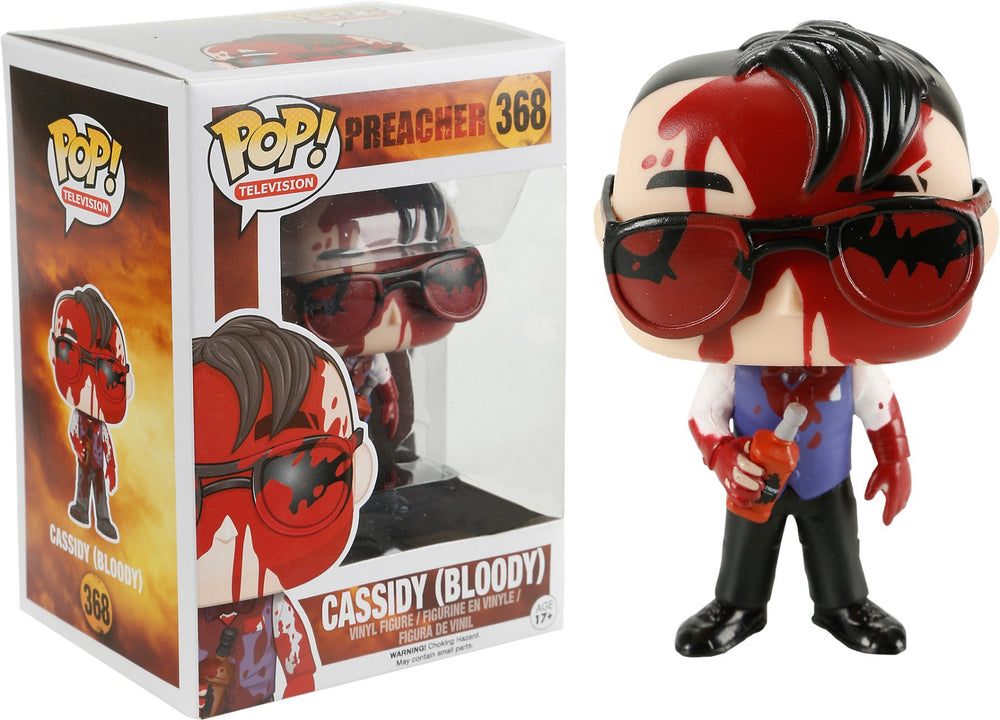POP! Funko Television Preacher Cassidy (Bloody) Hot Topic Exclusive #368 FUNKO